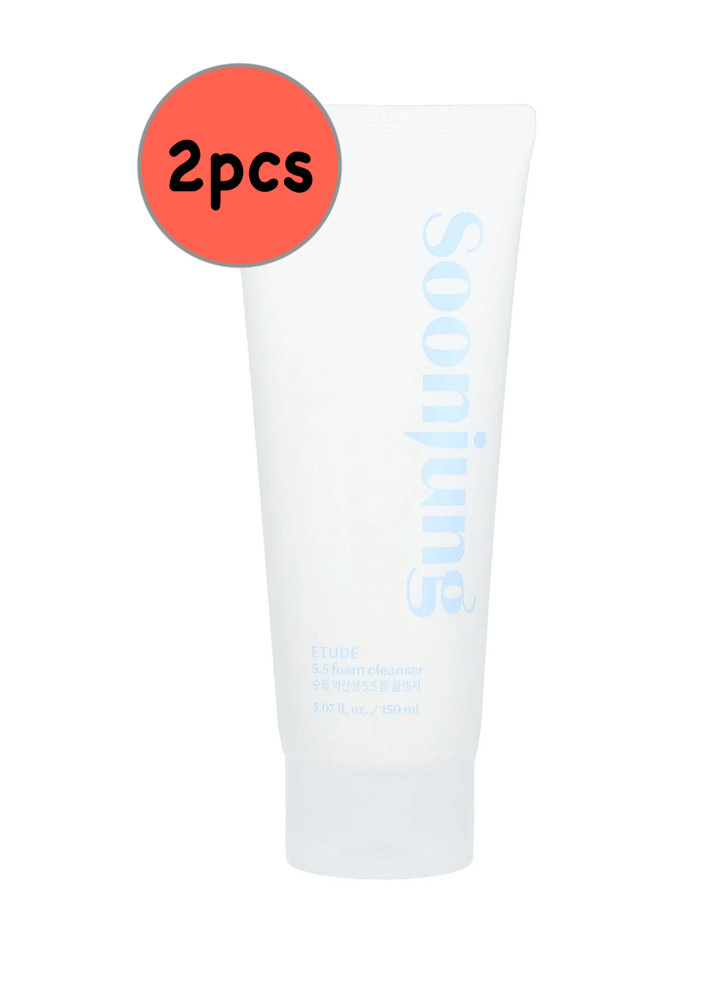 [ETUDE HOUSE] Soon Jung pH 5.5 Foam Cleanser 150ml US Seller Sale!
