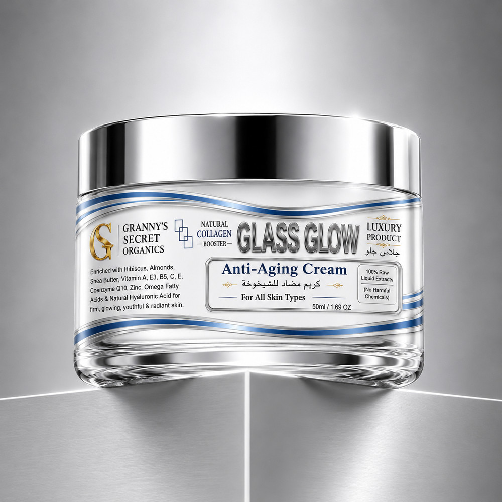 Anti-Aging Cream The Never-Switch Natural Glow-Up Natural Hyaluronic Booster