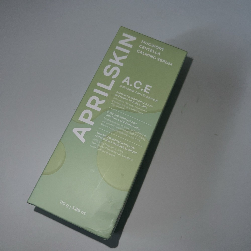 APRILSKIN Mugwort Centella Calming Serum A.C.E 110g Soothing Hydration Korean Sk