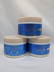 Qty (3) Bath & Body Works TRUE BLUE SPA EFFERVESCENT FOOT SOAK 11.5 OZ