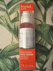 1 Count Found Active Restoring Face Serum W/ Retinol Alternative 1fl Oz.