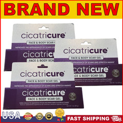 Cicatricure Face And Body Scar Gel – reduces scars little 2 weeks| 28g | 3 PACK
