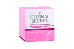 CREMA BLANQUEADORA Y DESMANCHADORA CON CELULAS MADRE ETERNAL SECRET 50 GR 1 PIEZ
