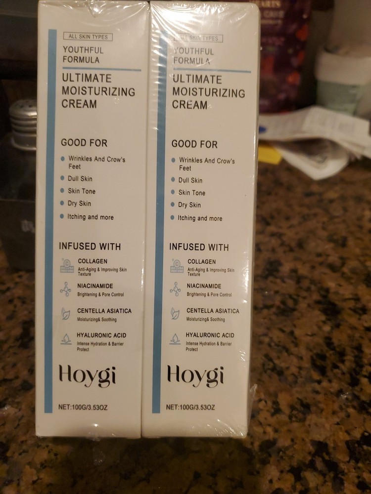 2 Hoygi Ultimate Moisturizing Cream 3.53 oz Factory Sealed