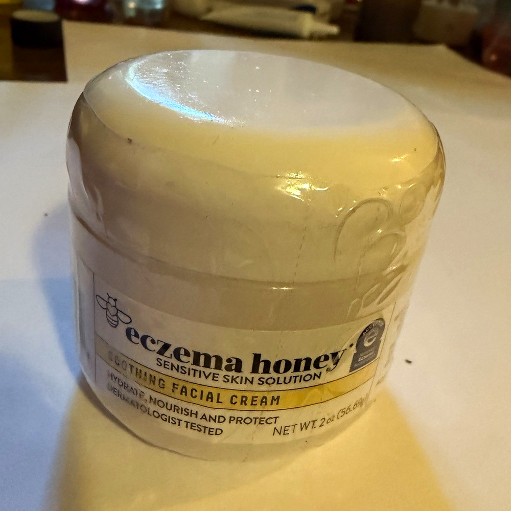 Eczema Honey Soothing Facial Cream for Sensitive Skin and Eczema 2 oz