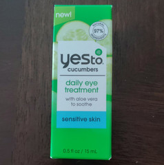 Yes To Yes To Cucumbers Daily Eye Treatment Aloe Vera Cucumber 0.5 fl oz