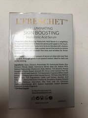 Lot Of 3 L’Freschet Skin Boosting Hyaluronic Acid Serum, 1.75 Fl Oz. New! READ