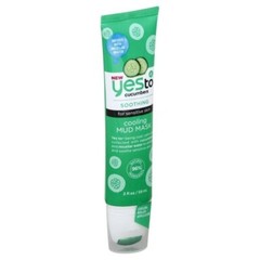 Yes To Cucumbers Cooling Mud Mask, 2 fl oz 2PK