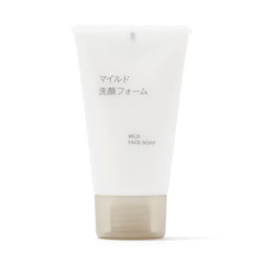 New Muji Mild Face Soap Moisture and Cleans Sebum 30g/150g/220g Made In Japan