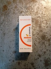 Aesthtany Vitamin C Anti-Aging Moisturizing & Brightening Day/Night Facial Serum
