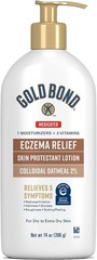 Gold Bond Medicated Eczema Relief Lotion 2% Colloidal Oatmeal 14 Oz