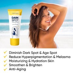 DARK SPOT REMOVER FOR FACE & BODY, ADVANCED CORRECTOR CREAM FOR INNER THIGHS