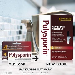 Polysporin First Aid Topical Antibiotic Skin Ointment with Bacitracin Zinc &…