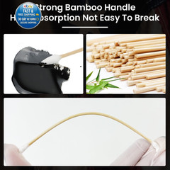 Double-Ended 6&Prime; Pointed Gun Cleaning Swabs with Storage Box – 400PCS, 400PCS