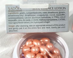 3 Boxes (90 Capsules) Sadoer Rose Essence Face & Neck Collagen Lotion – Exp 2027