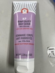First Aid Beauty KP Bump Eraser Body Scrub W/ 10% AHA Sensitive Skin 8 oz