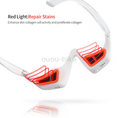 Red Light Therapy Glasses for Dark Circles, Puffiness & Wrinkles – Eye Massager
