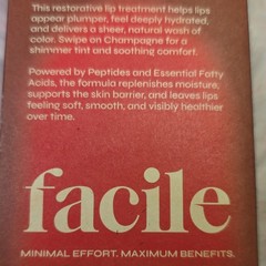 facile Big & Little Lip Jelly Tint Lip Treatment Set Champagne 0.5/0.2 fl oz