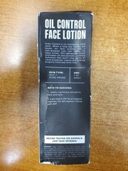 Duke Cannon Oil-Control Face Lotion Frag. Free Matte Finish 3 oz. (2712) E12D