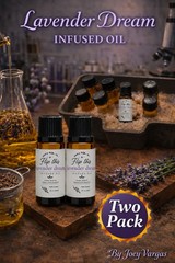 Homemade Organic Lavender Dream Kit Spearmint Lip Balm Hand Cream & Lavender…