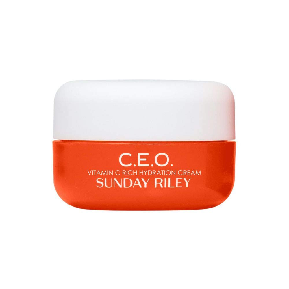 Sunday Riley CEO Vitamin C Rich Hydration Cream 0.5 Fluid Ounces Face Moisturize
