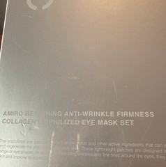 AMIRO Skincare Set Refreshing Anti-Wrinkle Collagen Lyophilized Eye Masks – New!