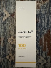 Medicube Kojic Acid Turmeric Toning Cleanser Face 4.23 oz / 120 g New In Box