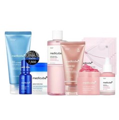 Medicube Official Glass Glow Skincare Set Includes 8 Full Size Products-*