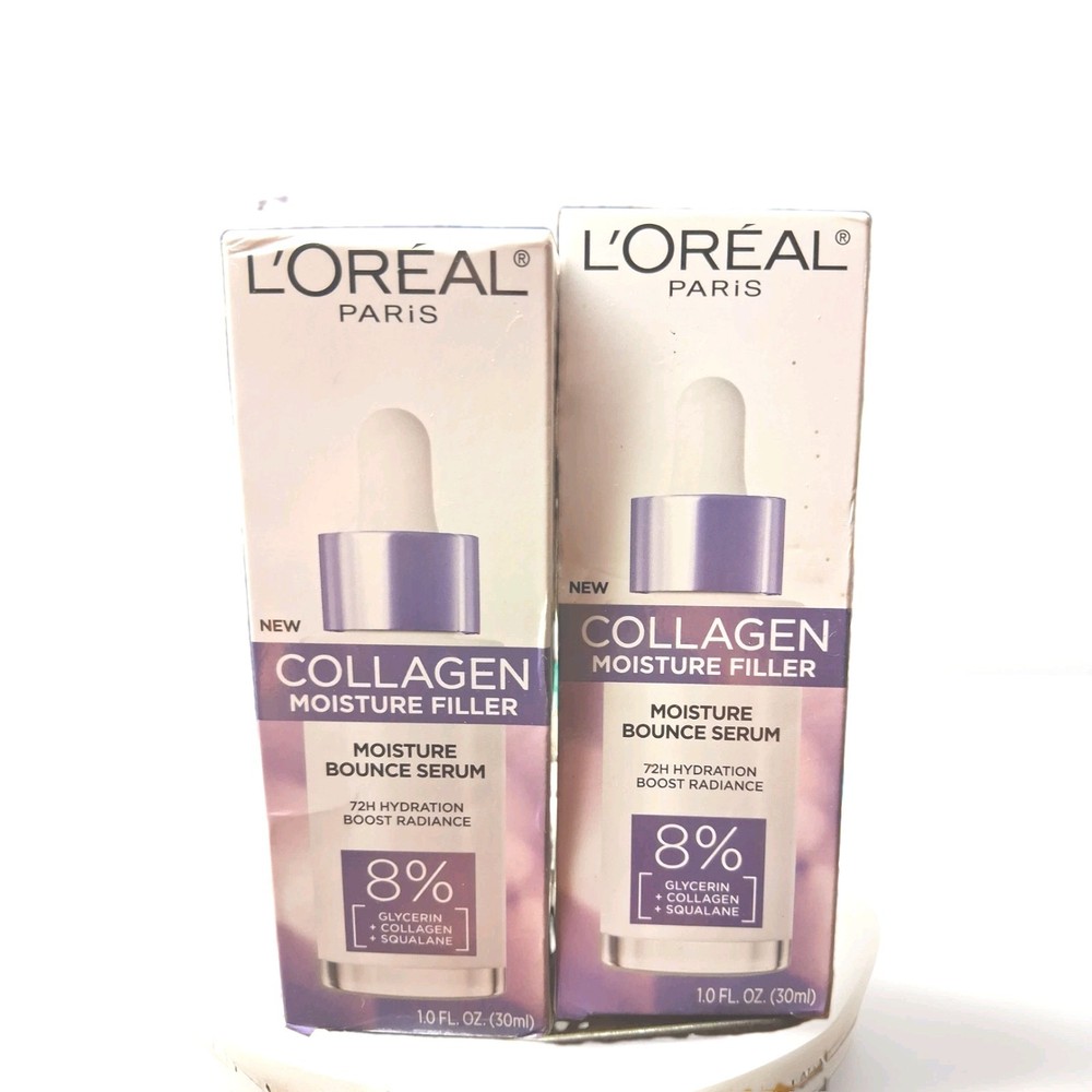 L’Oréal Paris Collagen Moisture Filler Hydrating Face Serum 1oz 2Pk