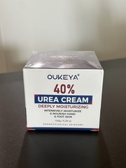 OUKEYA 40% UREA CREAM DEEPLY MOISTURIZING 150G 5.29OZ CRACKED SKIN REPAIR