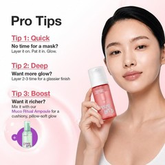 Essenherb Quick Deep Oxy-Bubble Essence Firming Glow Serum Collagen Peptide