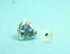 5-Carat Lab-Grown Loose CVD Diamond Heart shape D Color VVS2 Clarity