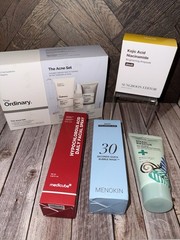 Skincare Bundle Acne + Brightening Salicylic Kojic Niacinamide 5 Pc Set