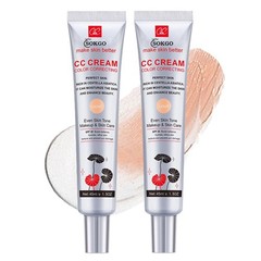 Color Correcting CC Cream, Full-Coverage 1.5 Ounce (Pack of 1), 2PCS light