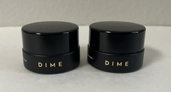 DIME Dewy Day Cream Light Moisturizer Travel 2x Lot Size .1oz/3ml Each SEALED