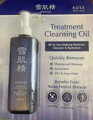 Kose Sekkisei Treatment Cleansing Oil All in One Makeup Remover 10.1 fl oz/300mL