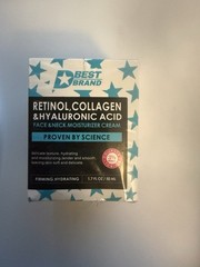 Best Brand Retinol Collagen Hyaluronic Acid Face + Neck Cream Firming 1.7 fl oz