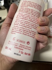 Satin Smooth Body Lotion by Clarins for Unisex Softens Sorbet Bud