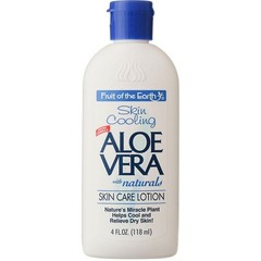 2 Pack Fruit Of The Earth Aloe Vera Skin Care Lotion, 4 fl oz