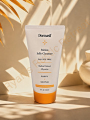 Dermasil – Melon Jelly Cleanser -Sulfate Free- Purify + Soothe – 5 fl oz/ 148 mL