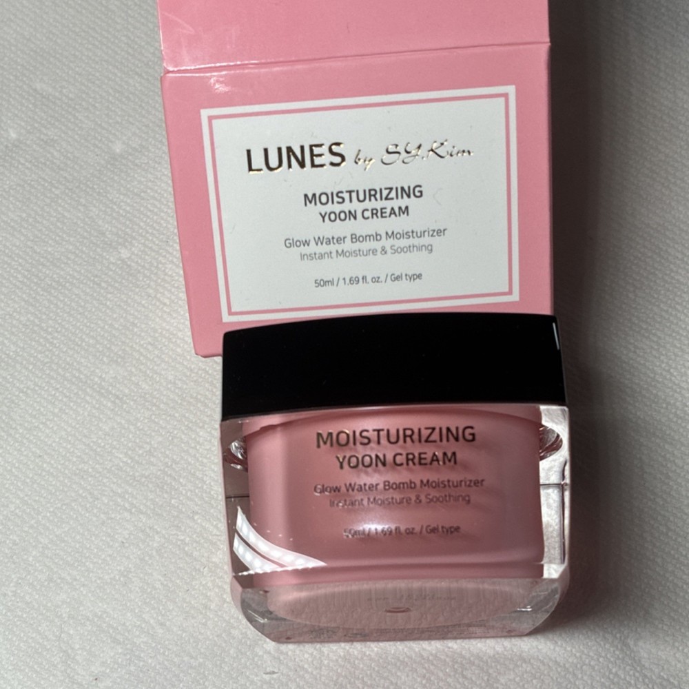 LUNES by SY.Kim Moisturizing Yoon Cream Glow Water Bomb Gel Moisturizer 50ml