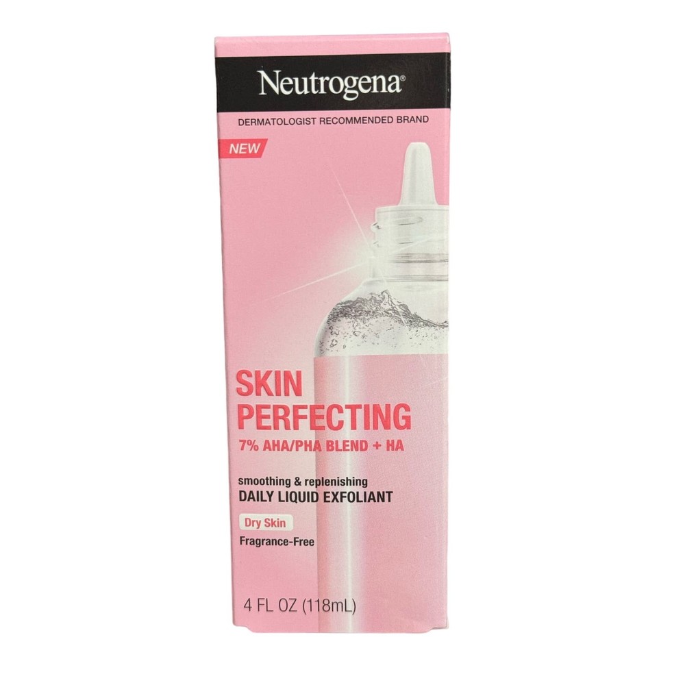 Neutrogena Skin Perfecting Exfoliating Serum – Dry Skin – 4 fl Oz
