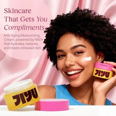 JIYU NAD+Anti-Aging Moisturizer 5X HA Stress Barrier Repair Hydrating Face Cream