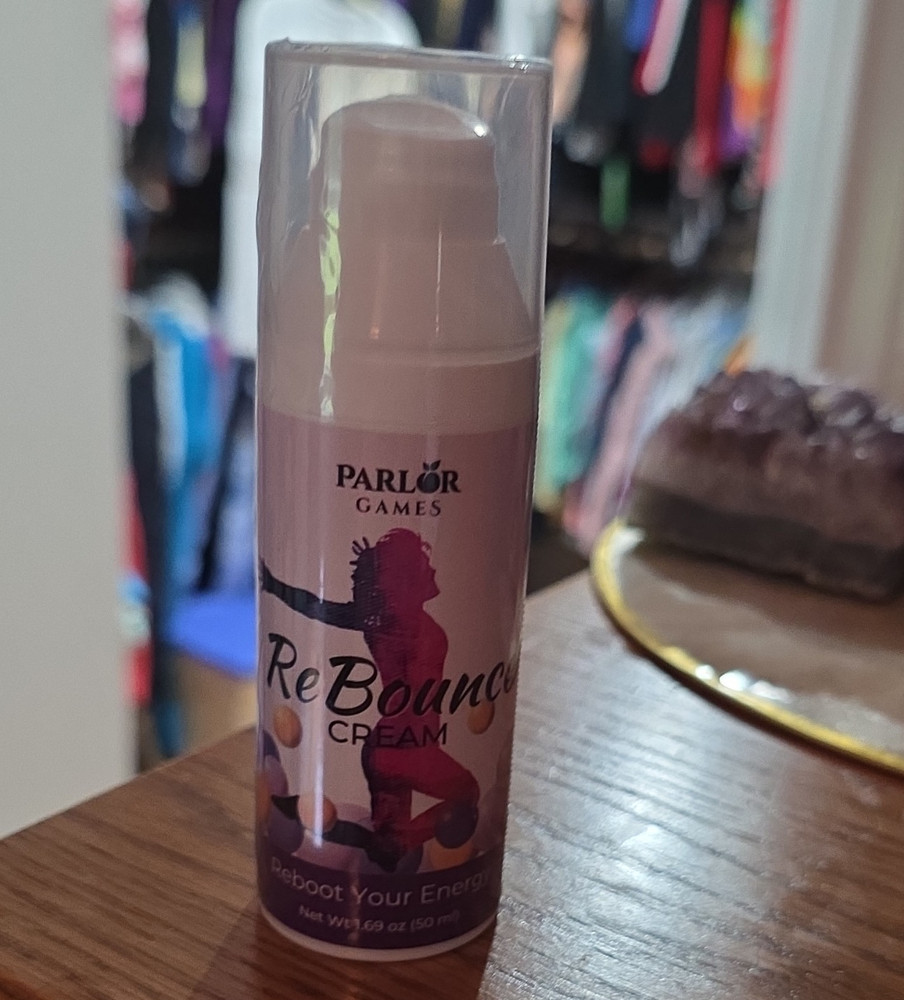 Parlor Games ReBounce Topical Skin Cream, Gluten Free, 1.69 oz / 50 mL