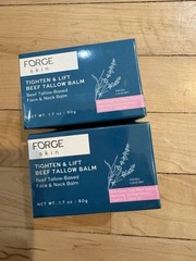Forge Skin Women Tighten & Lift Beef Tallow Balm Face Neck Balm 1.7 Oz Of 2