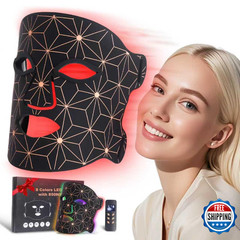 Biuufish Red Light Therapy For Face 8 Color Led Face Mask Light Therapy 850Nm