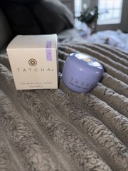 Tatcha The Dewy Skin Cream 0.34oz / 10ml Travel Size NIB Face Moisturizer NEW