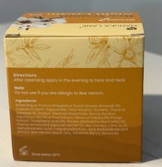Manuka Lane Bee Venom Night Cream 50ml New Zealand Manuka Honey Anti Aging NEW