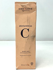 ONE LOVE ORGANICS – BOTANICAL C BODY OIL – 120ml / 4oz – EXP. 3/25 – NEW IN BOX