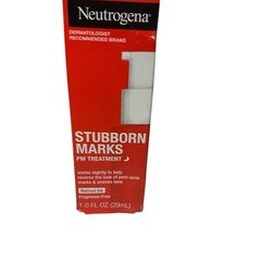Neutrogena Stubborn Marks PM Treatment with Retinol SA, Face-Exfoliating NEW